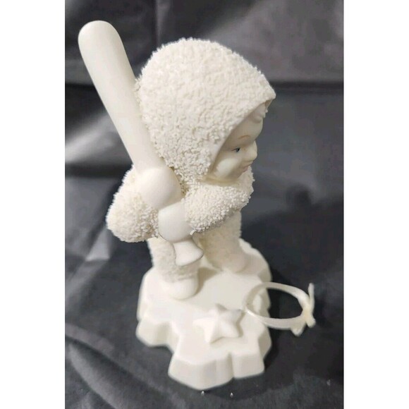 Dept 56 Snow Bunnies 3 Figures Baseball Skiing Sledding No Chips - Picture 5 of 14